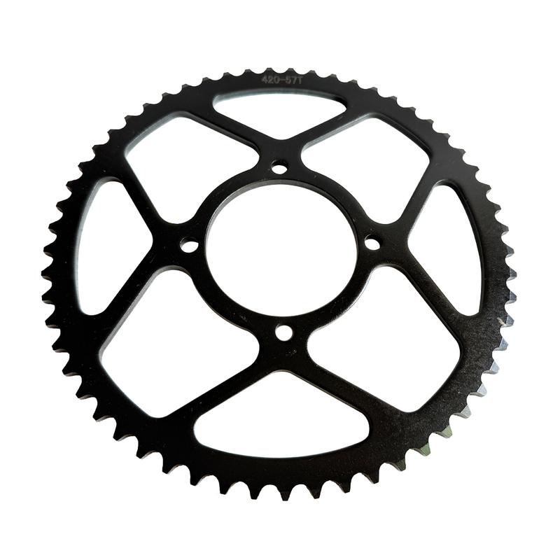 Motorcycle 420 Chain Rear Sprocket 51T 53T 57T 60T 76mm For 50cc 70cc 90cc 110cc 125cc 250cc Pit Dirt Bike ATV Quad Bike Go Kart