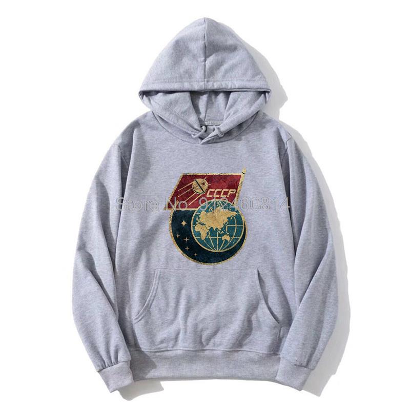 CCCP Original Russian Space USSR hoodie Classic Fashion Men Fleece Hoodies Hip Hop Hooded Sweatshirt Streetwear Harajuku