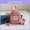 Candura Corduroy Mini Backpack For Women With Zipper Closure And Multiple Pockets For Casual Day Use