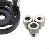 6/8/10mm Vertical Hole Jig, Dowel Jig Fixture Puncher for Carpentry, Woodworking