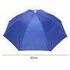 55/65cm Portable Outdoor Umbrella Hat Cap Folding Women Men Umbrella Fishing Hiking Golf Beach Headwear Handsfree Umbrella