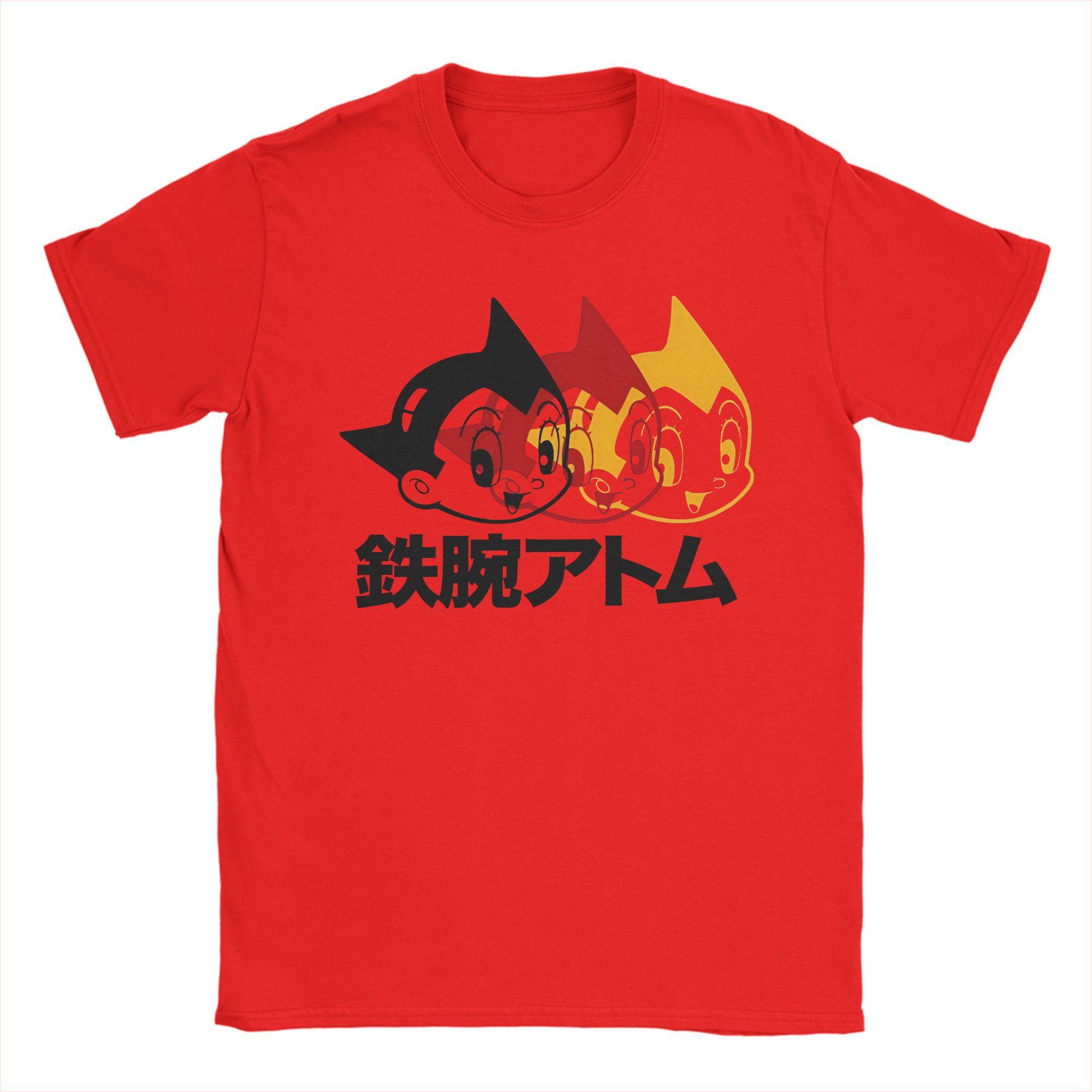 

Vintage T Shirt Astroboy Art Childhood Cotton T Shirts Fashion Tee Shirt for Unisex Summer Y2K Classic Casual Short Sleeve Clothes S