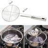 Premium 304 Stainless Steel Spider Mesh Strainer & Colander Ladle Skimmer Cooking Tool Kitchenware Heat-resistant Kitchen Tools