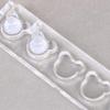 1 Set Non-Magnetic Nail Display Acrylic Nail Display Stand Tips Holder Nail Practice Stand Fingernail Diy Manicure Stand Tools