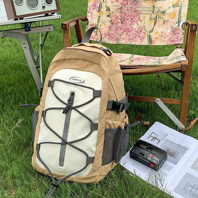Outdoor Backpack Large Capacity Hiking Backpack Mountaineering Bag Boys Commuter School Bag Female College Student Computer Bag
