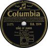 SP 78 RPM Josef Locke Song Of Songs Bless This Ho DB2514 Columbia English