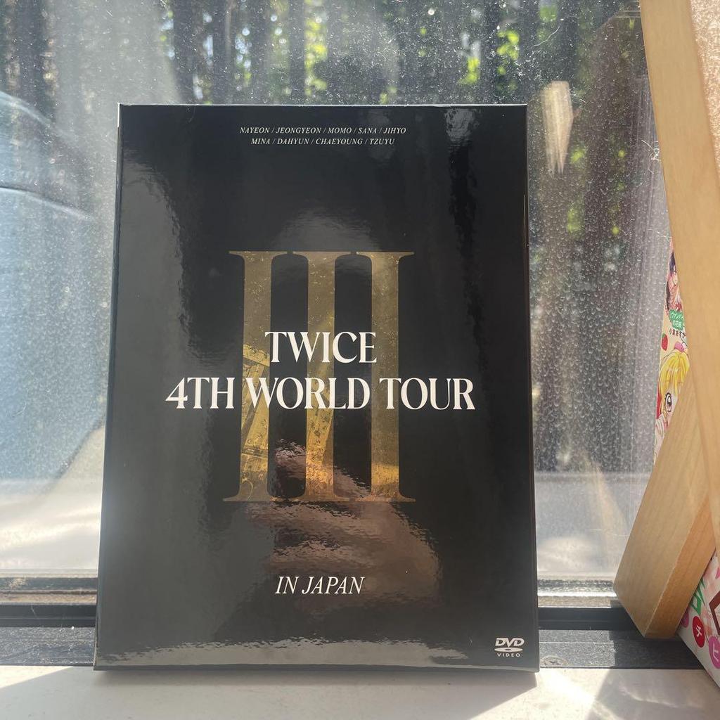 [USED] TWICE 4TH WORLD TOUR III IN JAPAN DVD