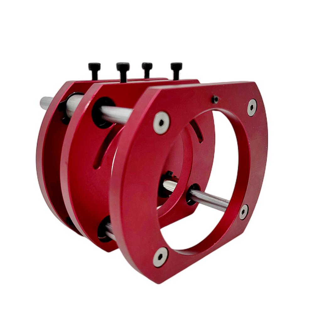 Woodworking Router Lift for 65mm Diameter Motors Router Table Wood Milling Liftable Plunge Base for Trimmer Engraving Machine