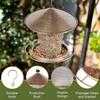 Bird Feeder Outdoor Ironwork Hanging Extendable Bird Feeders Courtyard Sleeve Hummingbird Feeder For Bird Food Dispenser Tool