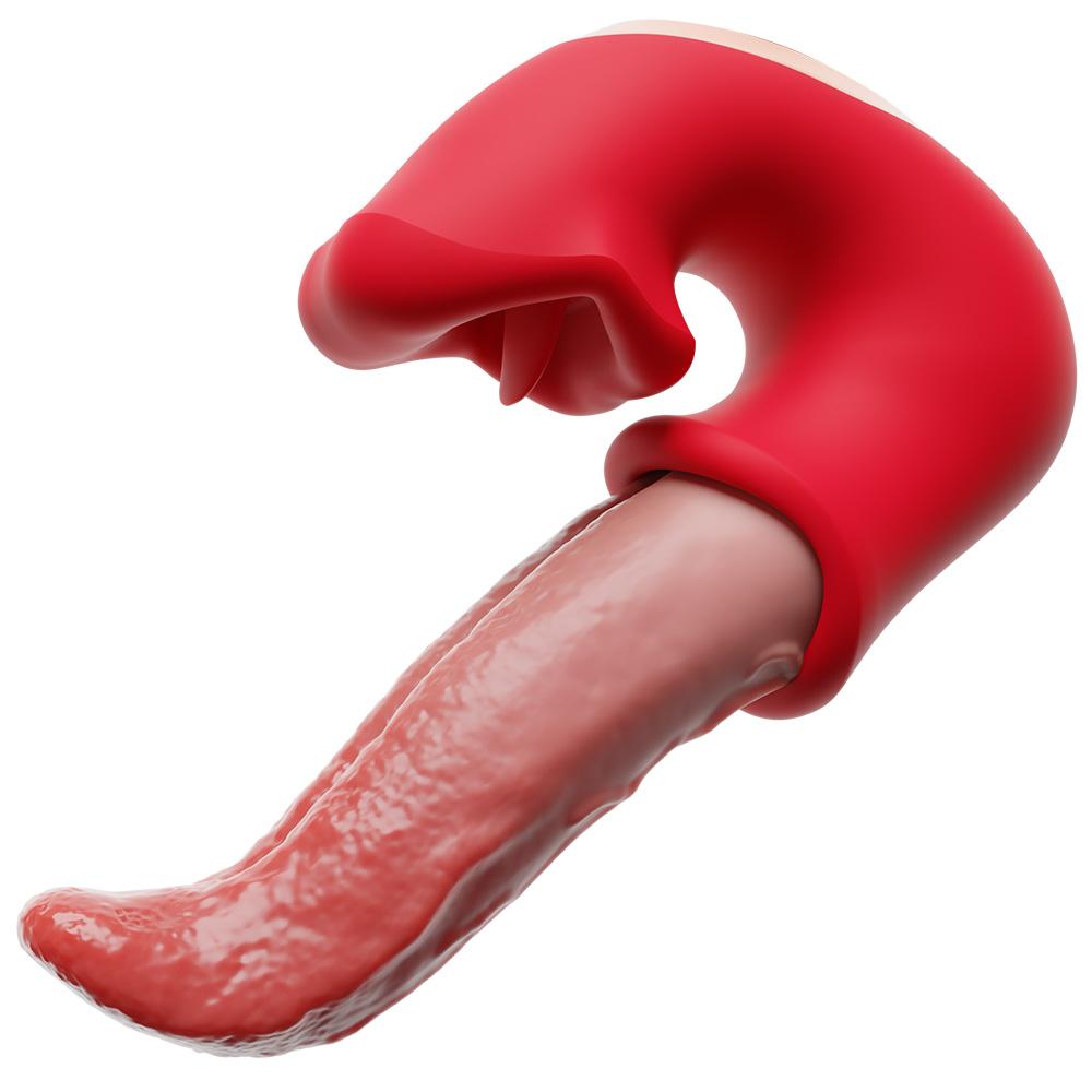 Powerful Tongue Licking Vibrator Adult Sex Toy For Women Female Masturbation Nipple Vagina Clitoris Stimulator G Spot Vibrators