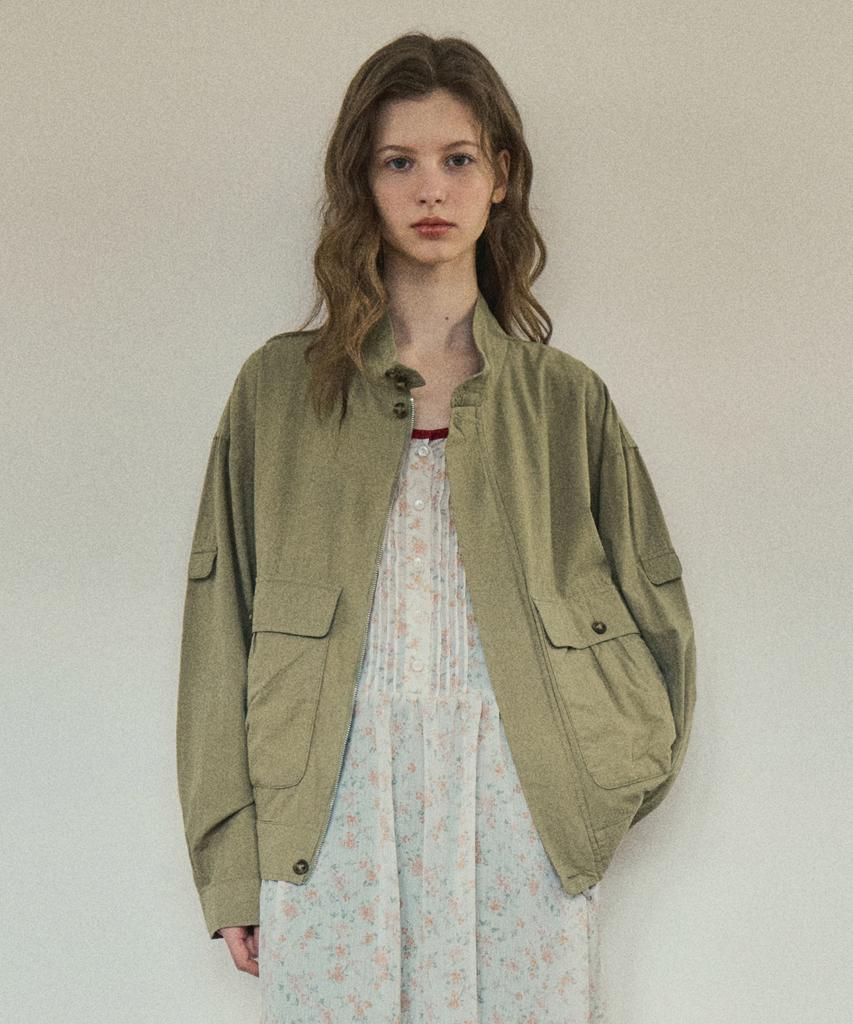 Ournostalgia Light Cotton Blouson Jumper_2Color(Oc25-Ot04)