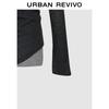 UR Women's Color Block Faux Two-Piece Knit Sweater