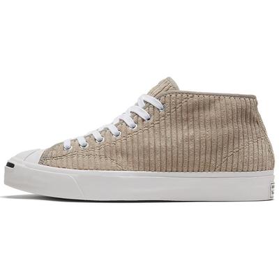 Jack Purcell Mid Haki Kadife Unisex Spor Ayakkabı Kahverengi Beyaz 169795C