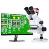 AOSVI HD Continuous Zoom Stereo Microscope for Electronics Repair