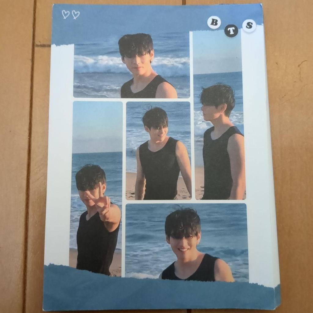 [USED] BTS V Korean Producer Large Memo Paper 13 Types, Small 1 Type Total 14 Types, 140 Sheets