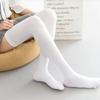 Velvet Tall Extended Version Stockings, Women's Velvet 65CM Knee Socks JK Black Stockings Base