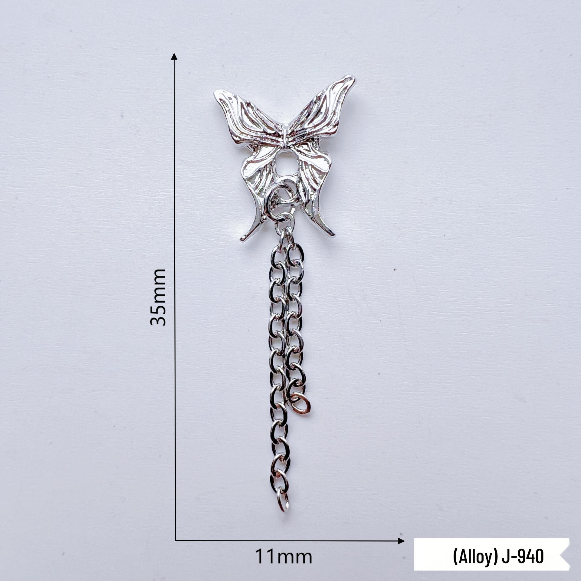 3D Butterfly Knot Nail Art Accessories - Trending Ins Style Design
