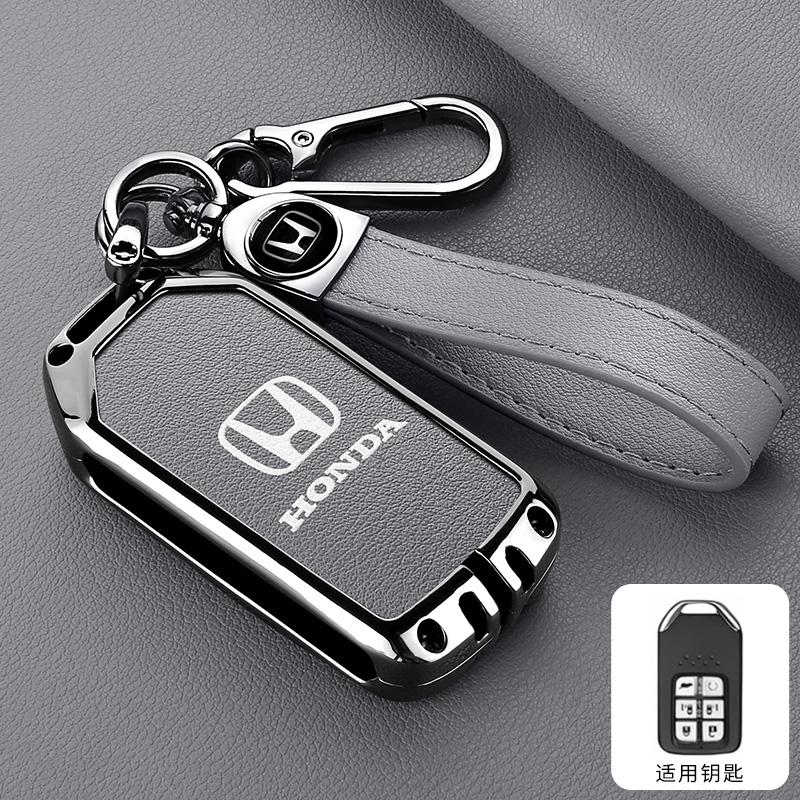 New 6 Buttons Car Key Case Cover Shell Remote Holder For Honda Odyssey Remote Ey Smart Keyless Tpu Car Key Case Cover Case