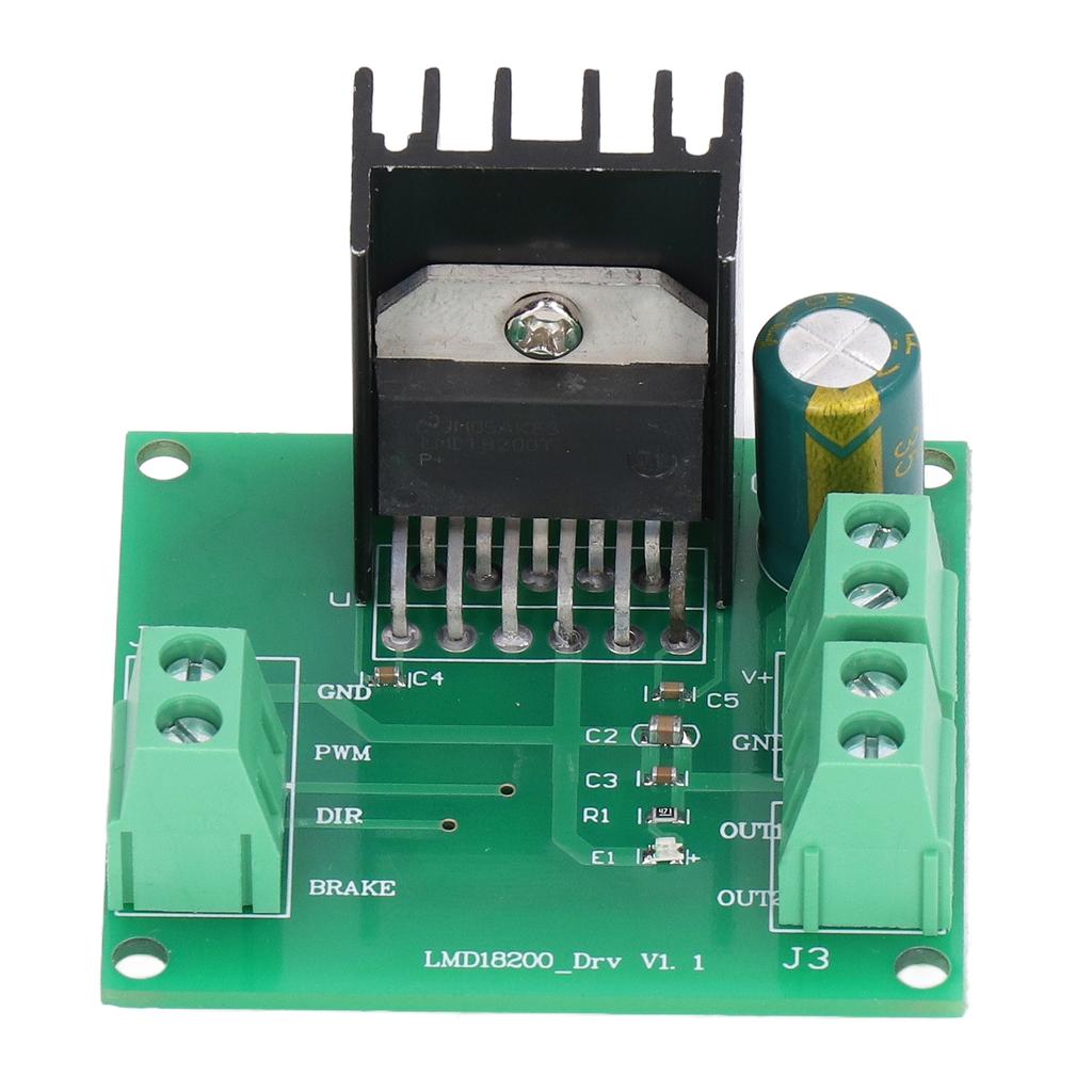 DC Motor Drive Module PWM Speed Regulation Motor Driver Controller Board LMD18200T 4.5?5.5V