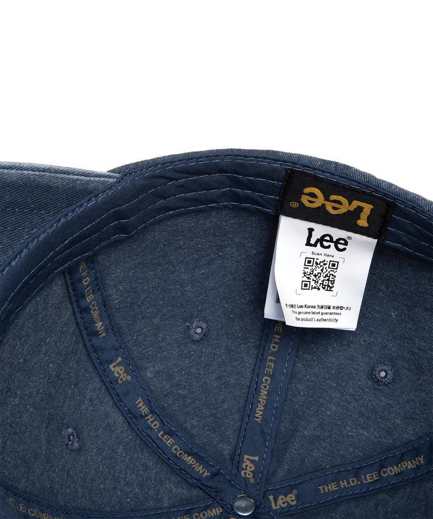 LEE Small Twitch Logo Pigment Ball Cap Blue