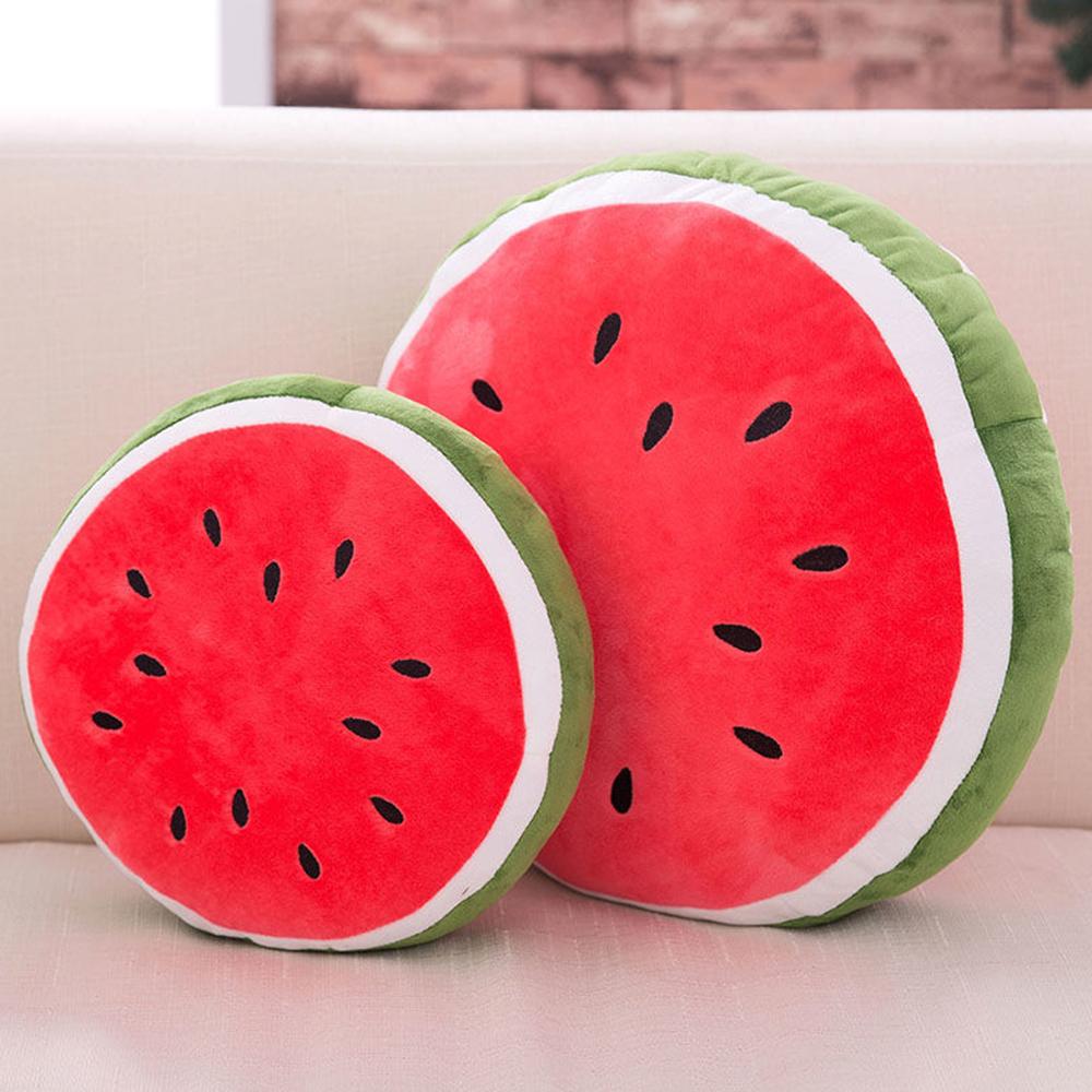 Cute Watermelon Hugging Pillow Comfortable and Hand Feel Gift for Christmas Birthday