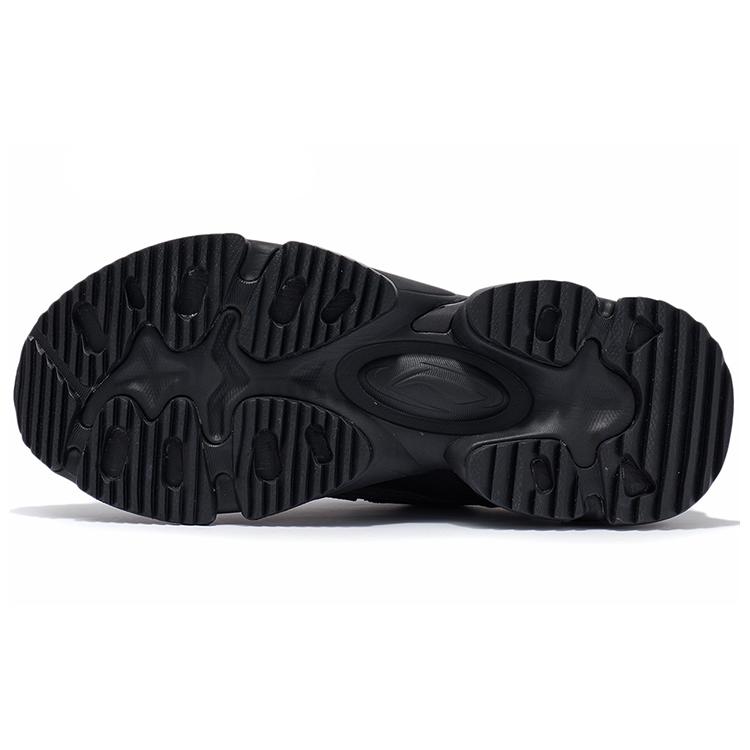 Li Ning Nebula M1 Classic Cushioning Breathable Thermal Low top Casual Shoes Women's Black AGCR226-1