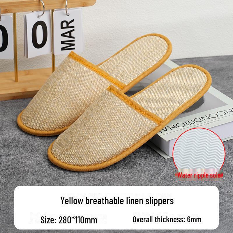 Luxury Non-Slip Disposable Slippers for Home and Hospitality Use