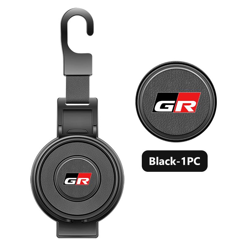 

Car Hooks Multifunctional Seat Back Phone Holder Foldable Cup Holder For Toyota GRsport Yaris Corolla Rav4 CHR Auris Cruiser