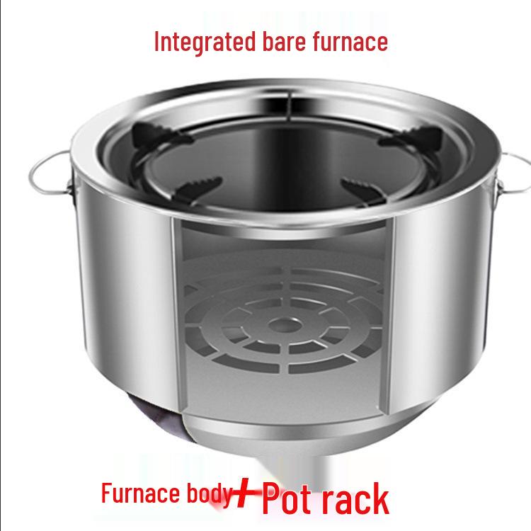 Portable Outdoor Multifunctional Stove for Firewood, Camping, BBQ, Picnics, Cooking, Fishing, and Tea Brewing.