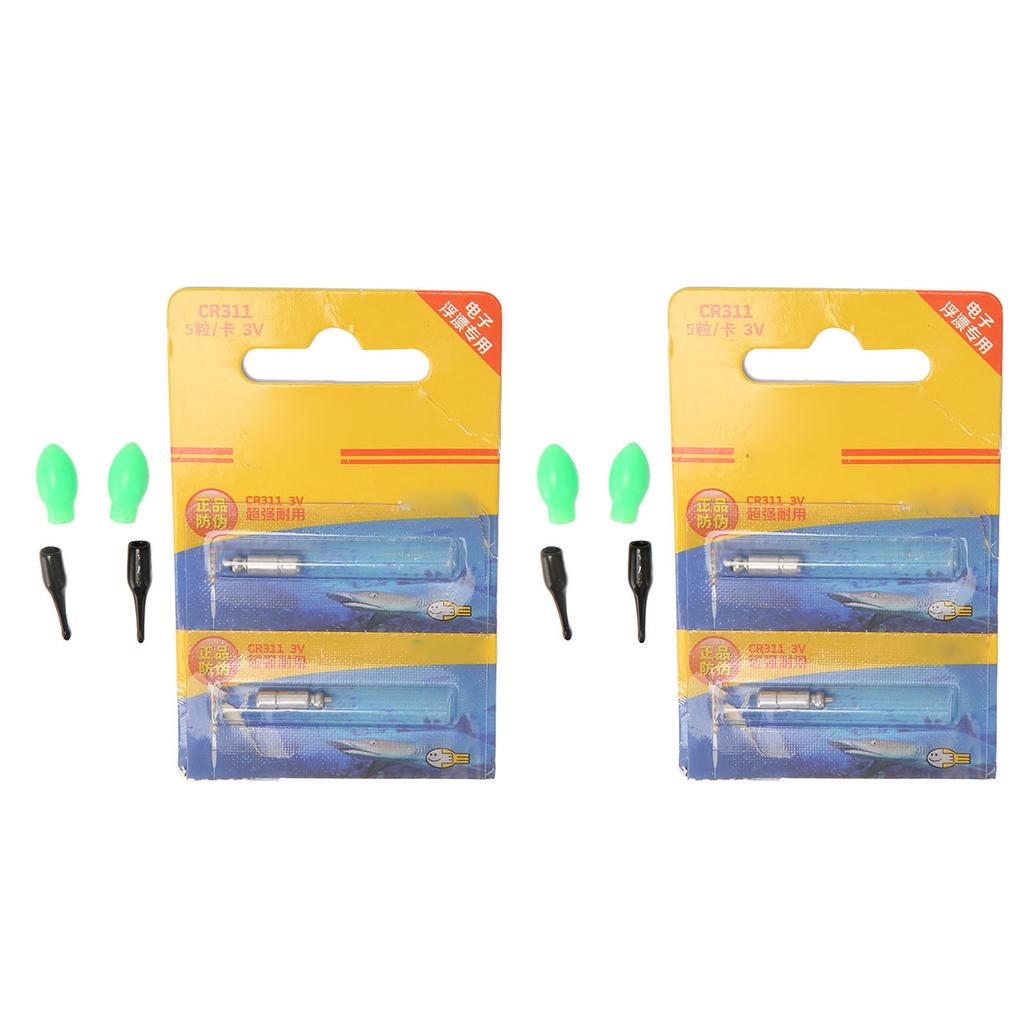 4 PEZZI Luce Fluorescente per Pesca Notturna Riutilizzabile Luce Morbida Area Luminosa Più Grande Galleggiante Leggero Bastoncino Luminoso per Pesca