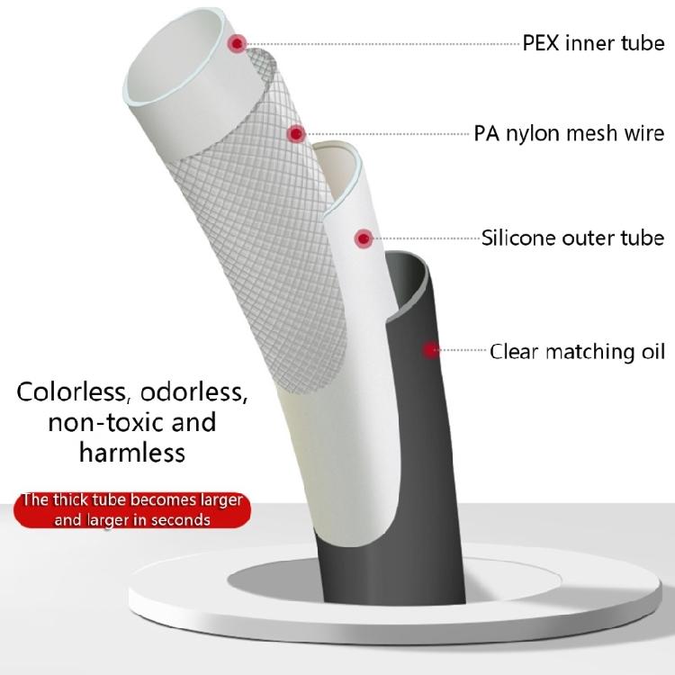 Universal Silicone Shower Hose Easy To Install Anti Twist Designs Shower Hose Flexible Bathroom Hose Simple Installation