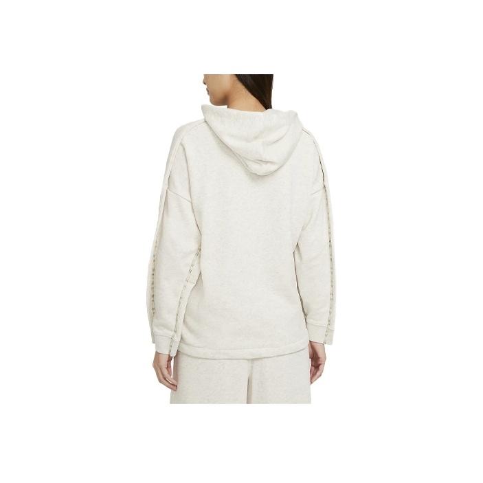 Nike Sportswear Full-Length Zipper Hooded Jacket Women Jacket Oatmeal CZ8360-141