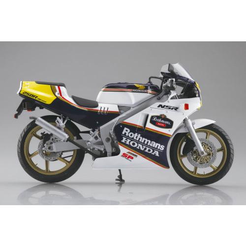 Aoshima Bunka Kyozai (AOSHIMA) Skynet 1/12 Scale Complete Motorcycle Honda NSR250R SP '88 Seychelles Night Blue/White