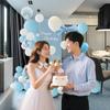 Happy Birthday Surprise For Boys Balloon Party Decorations Scene Arrangement Boyfriend Husband Premium Atmosphere Props