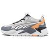 RS-X Efekt Turbo Unisex Feather Gray Puma White Orange Black 390048-01