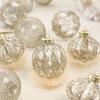 9pcs 8cm Christmas Hanging Balls Transparent Christmas Tree Pendant  New Year