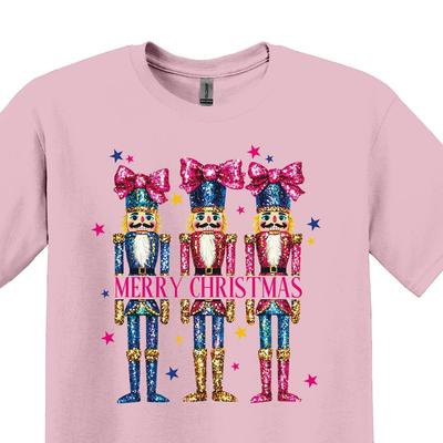 Nutcracker Friends Christmas Tee - Pink Coquette Shirt