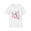Dragonfly Floral Spring T-Shirt, Nature Lover Gift, Botanical Tee, Spring