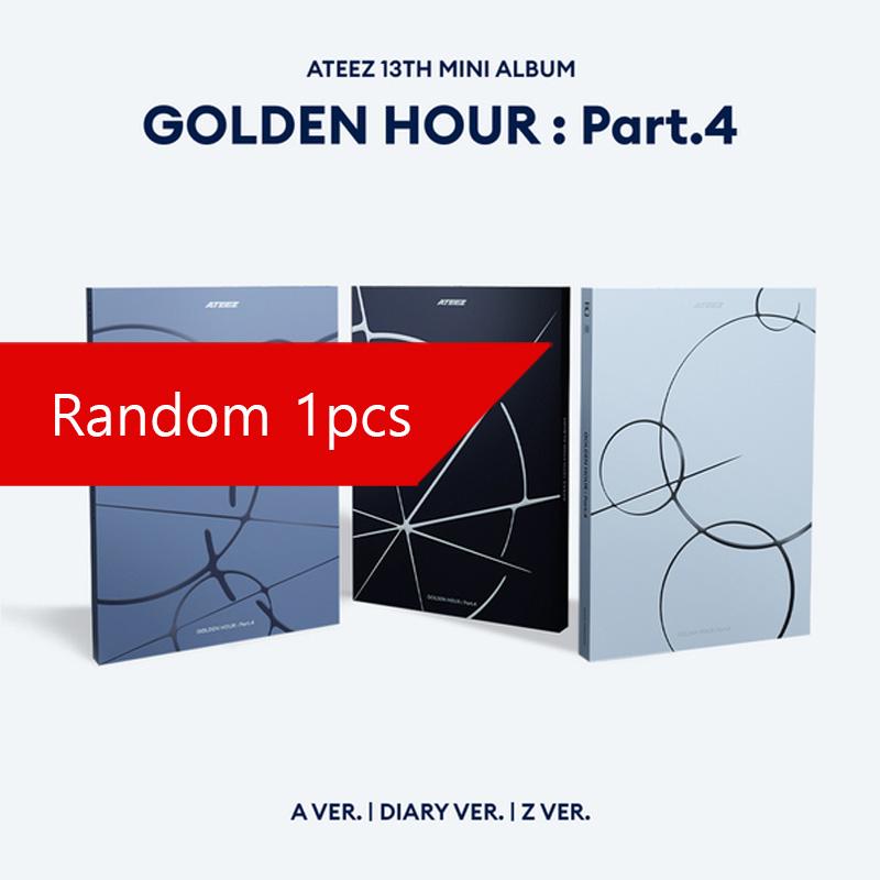 ATEEZ – 13-й мини-альбом [GOLDEN HOUR] : Часть 4] Random 1pcs