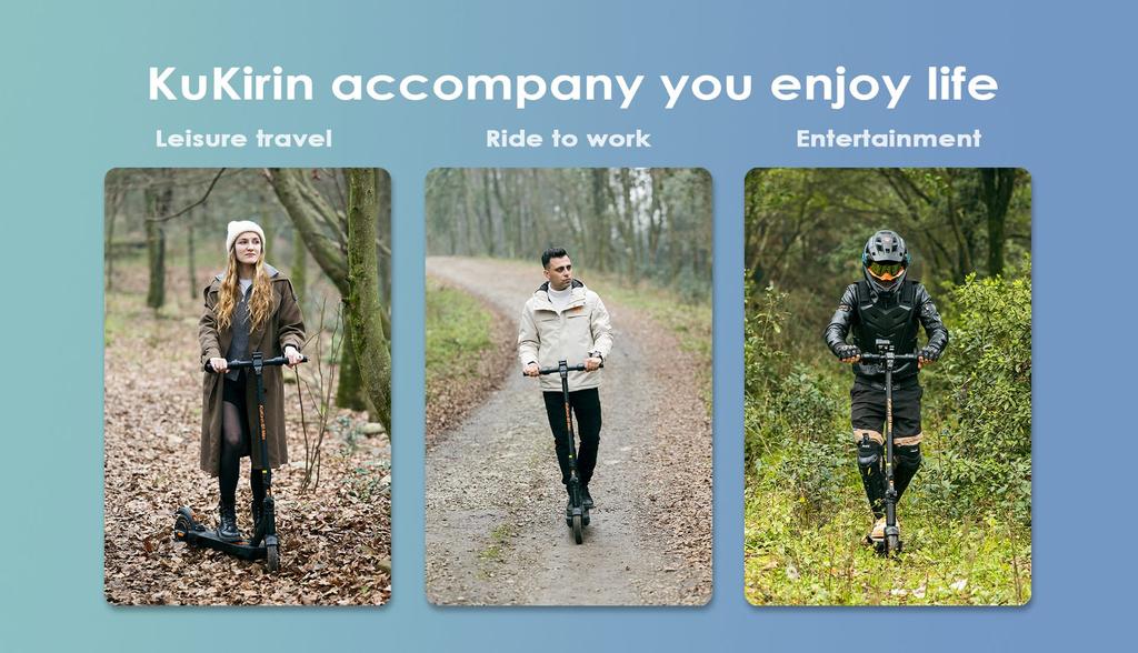 KuKirin S1 Max 350W foldable electric scooter, 36V 10.4Ah, 39km range, 30km/h speed, suitable for city commuting