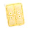 Little Bear Shape Ice Mold 4 Grids Silicone Ice Block Mould for Making Ice Cream Cake Candle