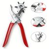 Round Hole Belt Hole Punch Plier Hole Card Punching Pliers Belt Puncher  Watchband Strap