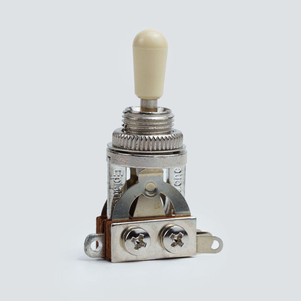 1 Pcs Guitar 3 Way Toggle Switch Pickup Selector Nickel  Gold
