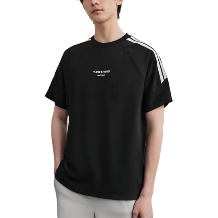 adidas Sportlife T Shirt Unisex Black JY8306