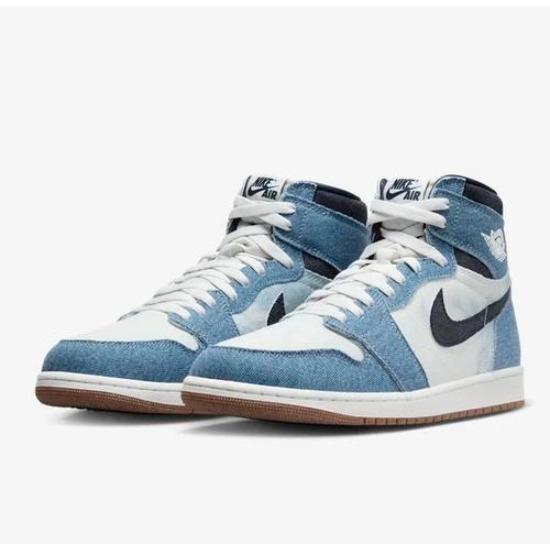 Air Jordan 1 Retro High OG Denim Мужские Jordan AJ1 FQ2947-100 EU 42 синий