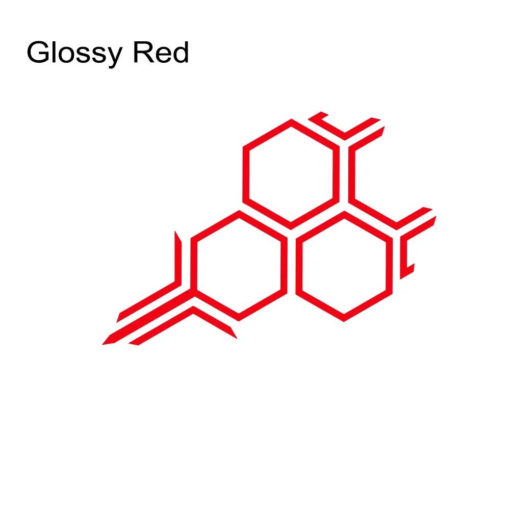 Honeycomb Decal Car Hood Bonnet Engine Sticker For F30 F10 E39 E90 E87 E46 F48 G30 X5 E60 G30 Sport Vinyl Film Decal Decor