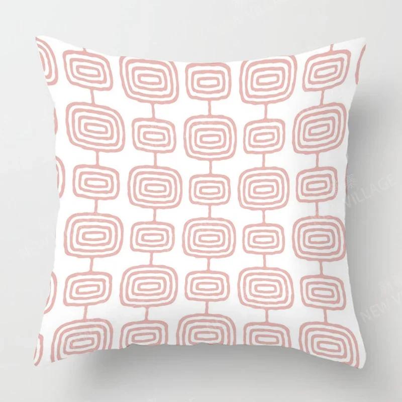 Nordic Fall Home Decor Autumn Throw Pillow Case Sofa Cushion Cover Modern