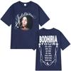 Singer Judeline Tour 2026 Fashion Graphics Tshirt Men Women Aesthetic Trend Tshirts Summer Casual High Quality Cotton Tshirts