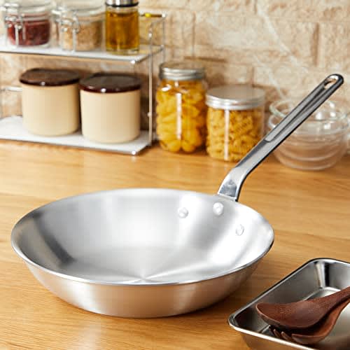 Akao Aluminum Aluminum Frying Pan, Inner Diameter x Depth (mm) 270 x 58, Gas Compatible, Hard Aluminum (AS3905), Excellent Corrosion and Abrasion Resi