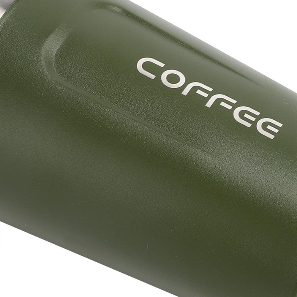 Double Layer Coffee Cup Vacuum Insulated Travel Mug Portable Insulated Mug  Cold Drinks